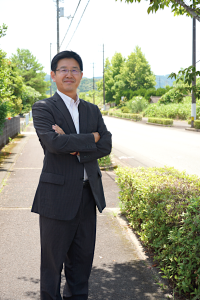 代表取締役社長 矢野 秀樹 の写真